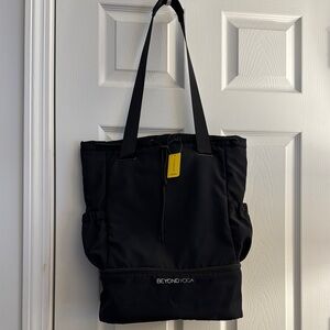 Beyond Yoga Black Tote Bag